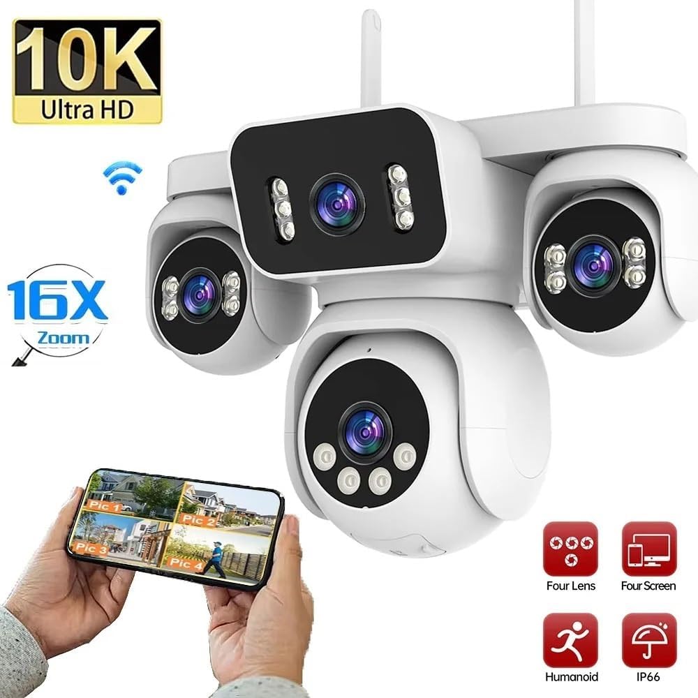 4 LENS 1 PTZ WİFİ CAMERA